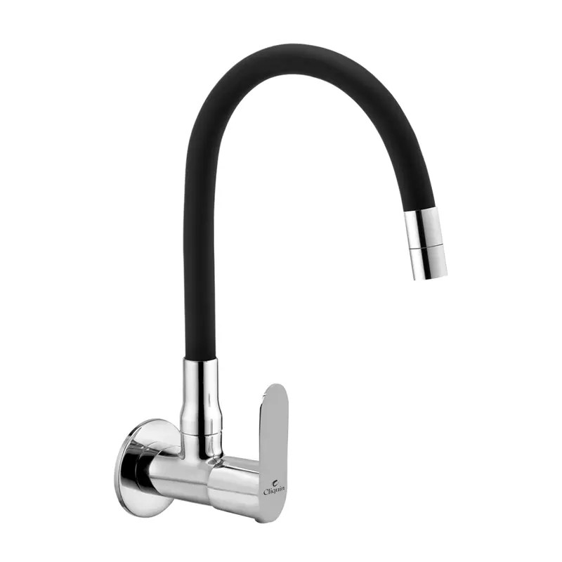 Cliquin Flexible Sink Tap with a sleek chrome finish, durable brass construction, and a 360-degree rotatable spout for versatile kitchen use